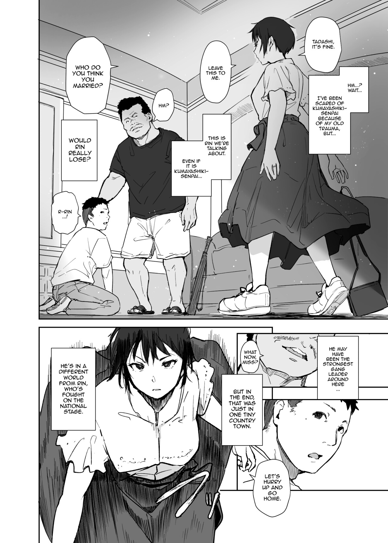 Hentai Manga Comic-The Problematic Senpai From My Hometown VS My Wife-Read-9